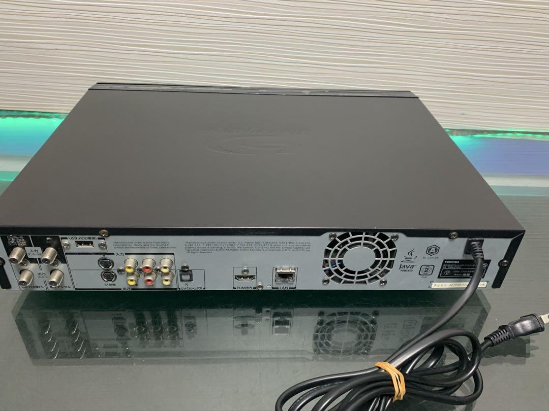東芝 REGZA DBR-Z160 ブルーレイレコーダー2TBメンテナンス済み