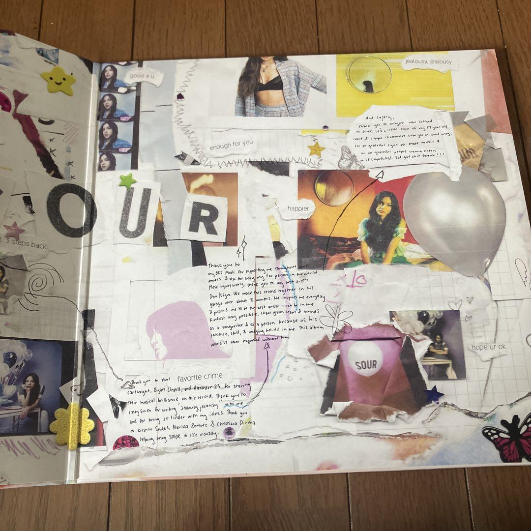 洋楽 olivia rodrigo SOUR LP