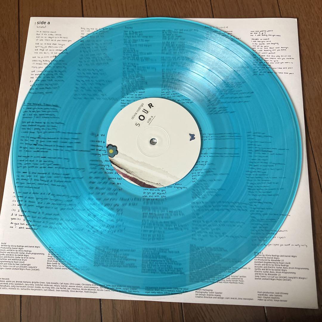 洋楽 olivia rodrigo SOUR LP