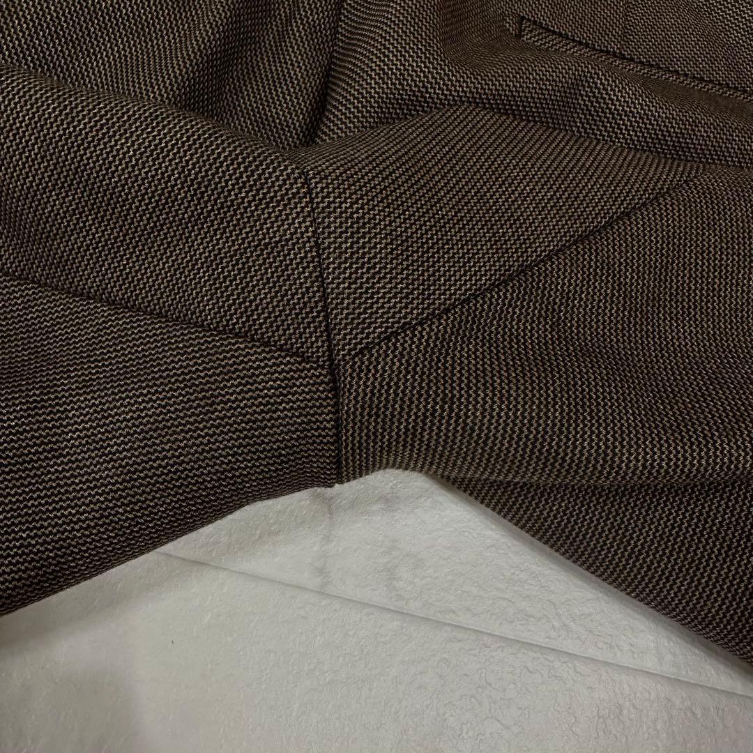 【美品】PAZZO collectionセットアップ ダークブラウン系 L相当
