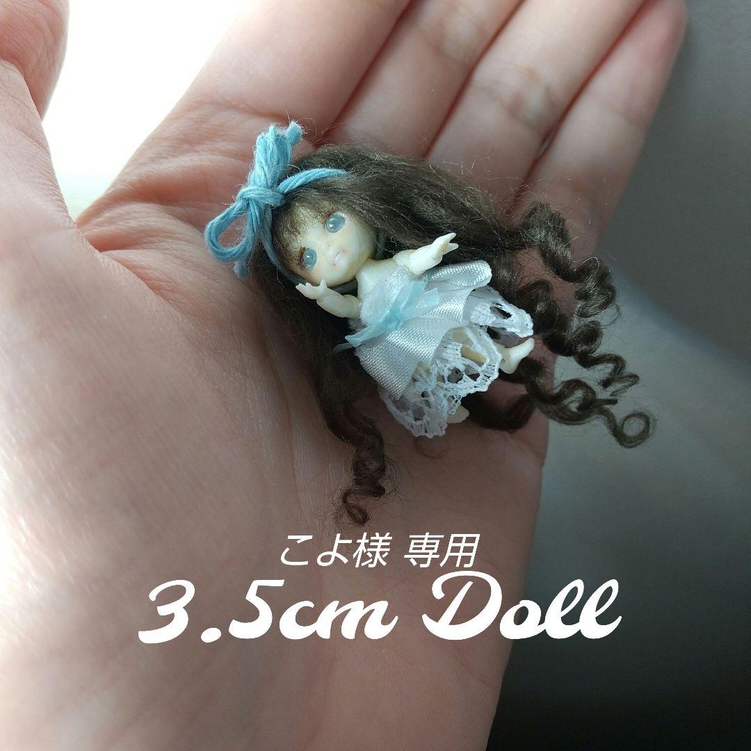 こよ様 ご予約品 3.5cm ドール 極小 人形 お人形 bjd 球体関節