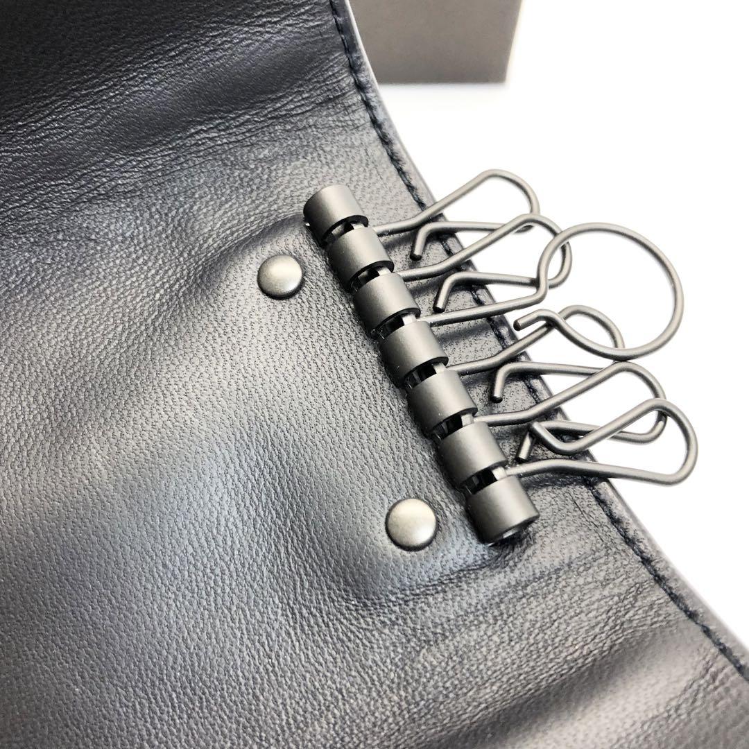 未使用✨極美品　BOTTEGA VENETA キーケース 6連　ブラック