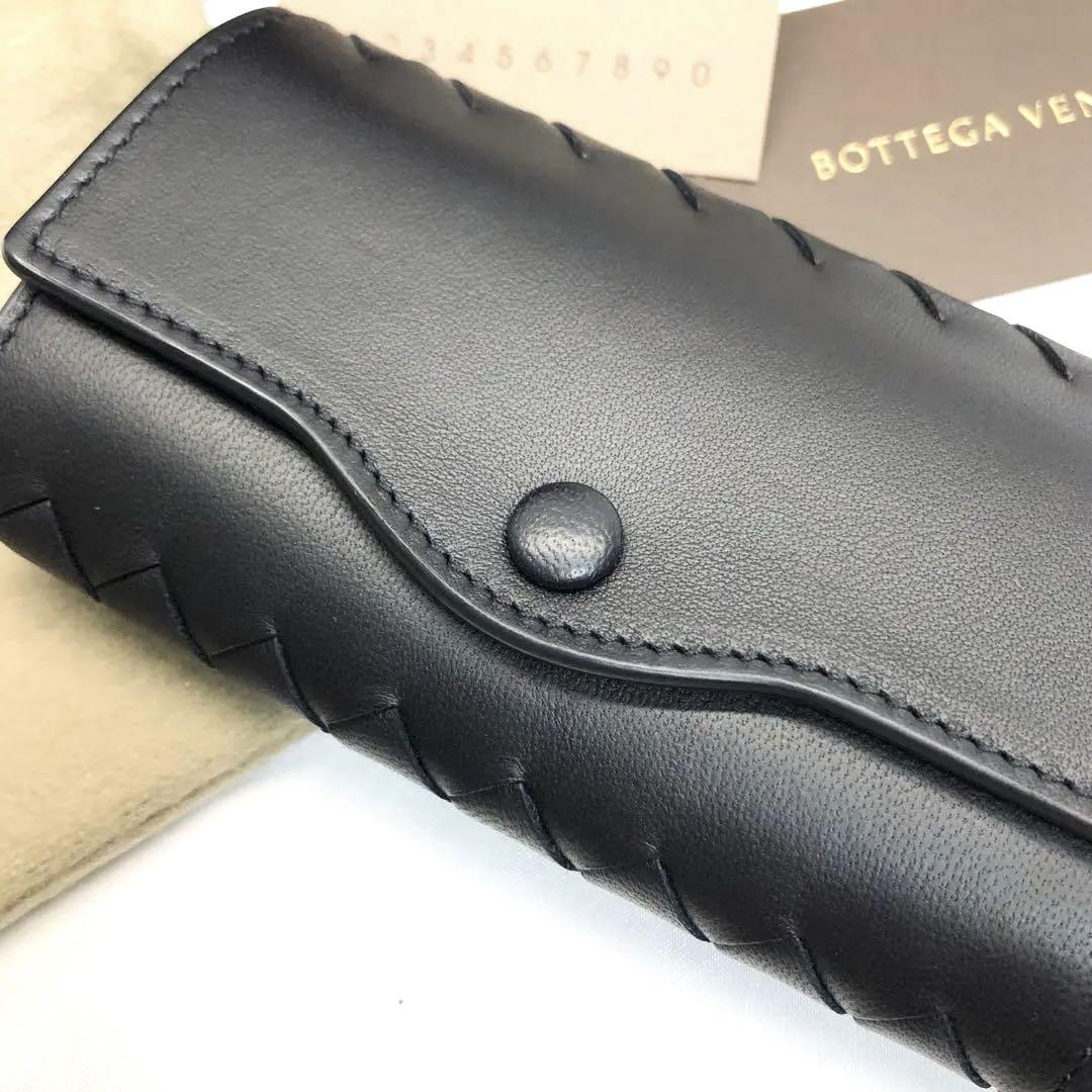 未使用✨極美品　BOTTEGA VENETA キーケース 6連　ブラック