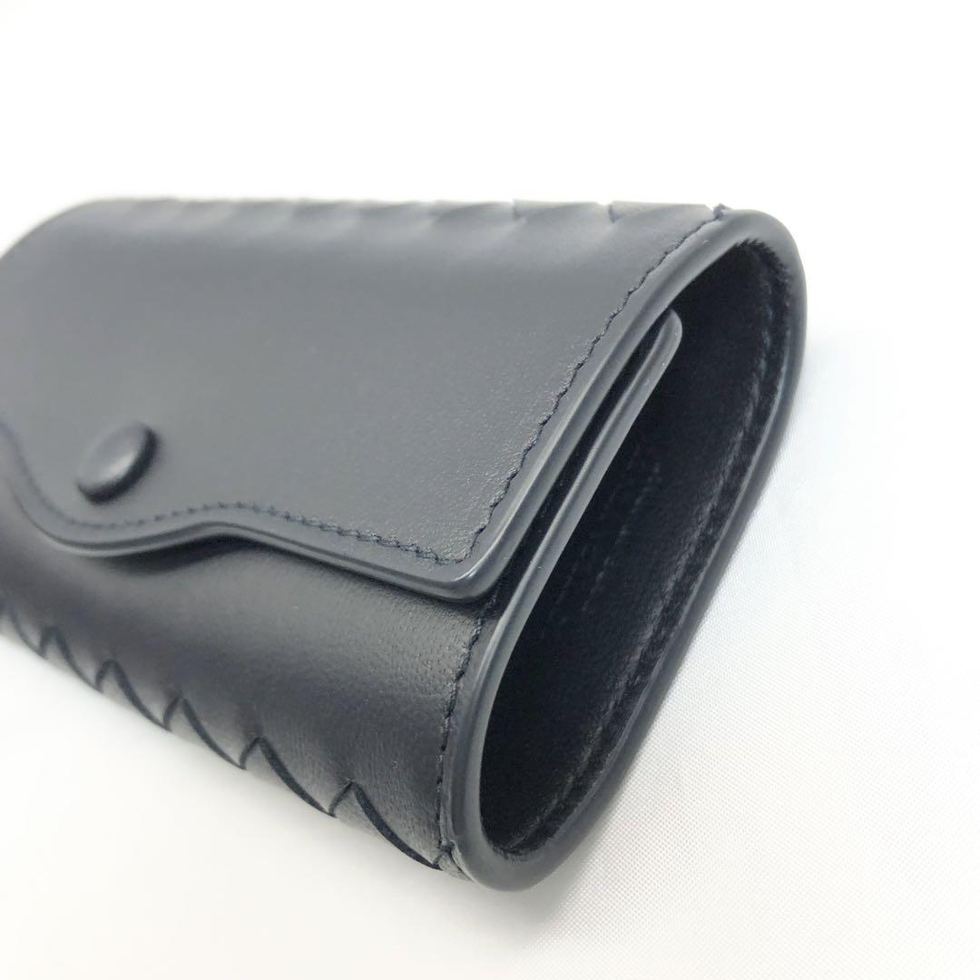 未使用✨極美品　BOTTEGA VENETA キーケース 6連　ブラック