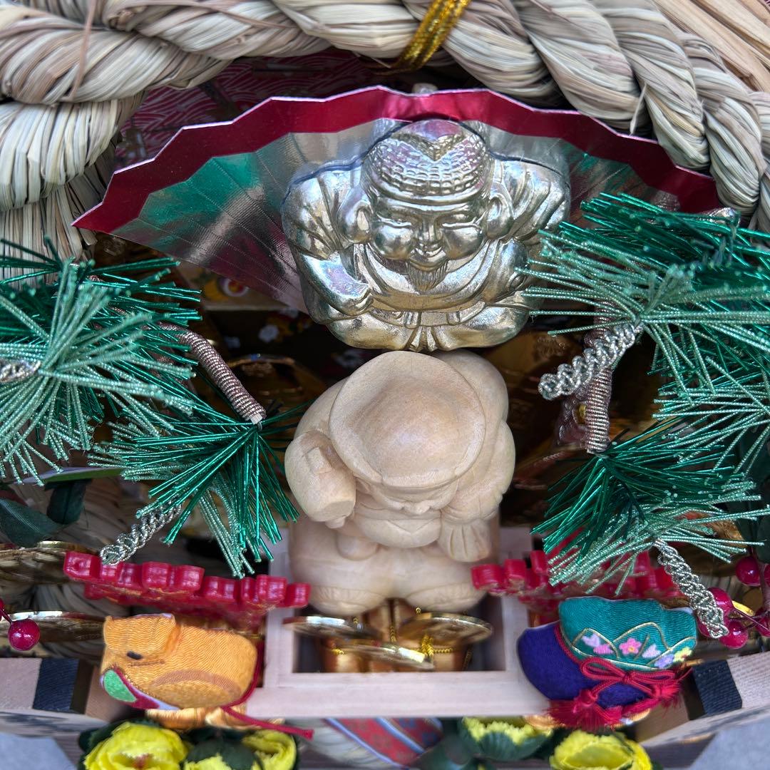 置型熊手目立った傷や汚れなし