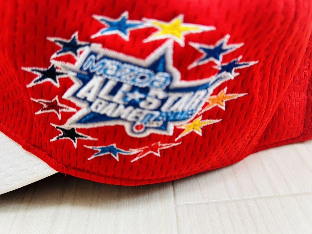 ミズノ⭐️NPB⭐️タグ付き⭐️キャップ⭐️フリー⭐️レッド