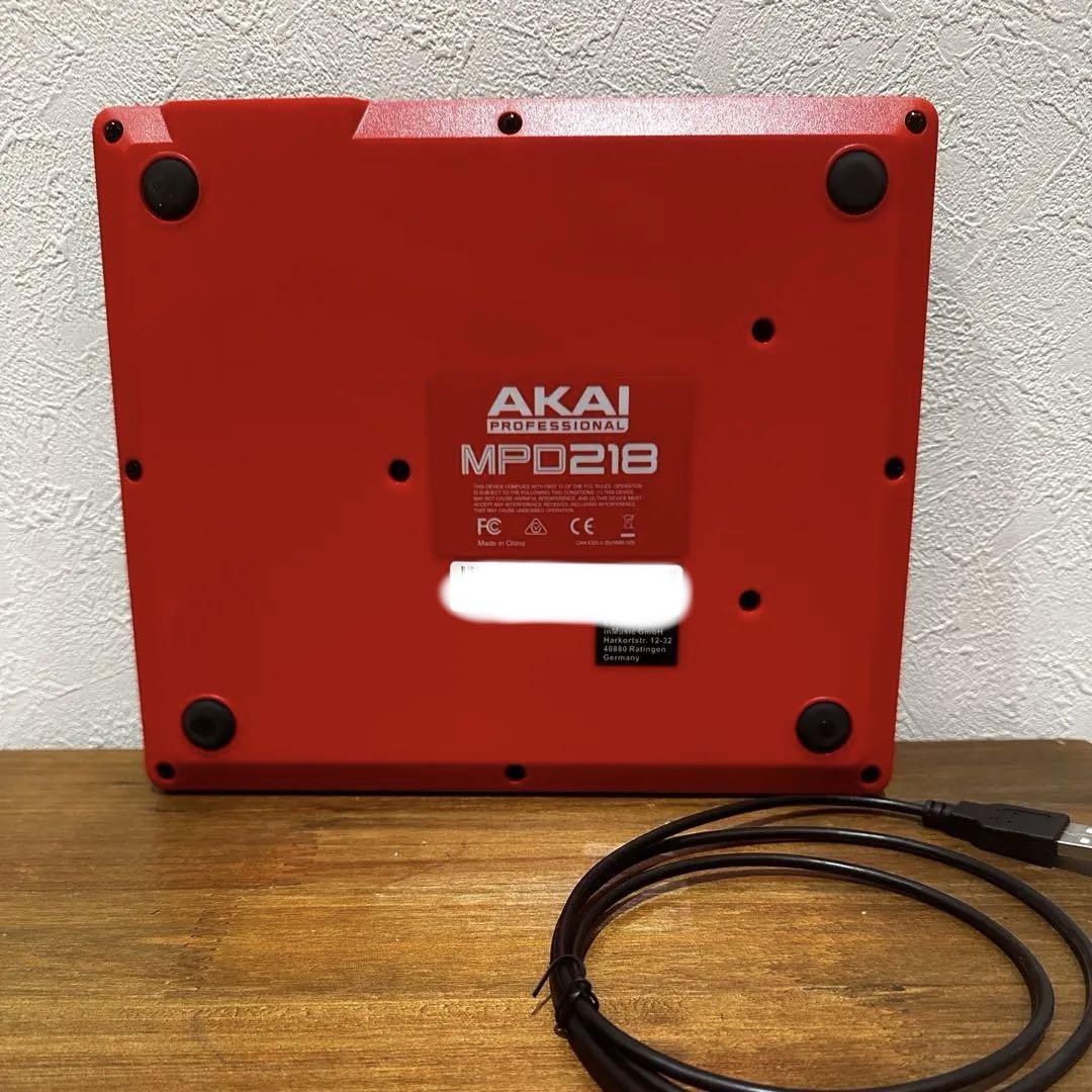 美品　AKAI MPD218 MIDIパッド　箱無し