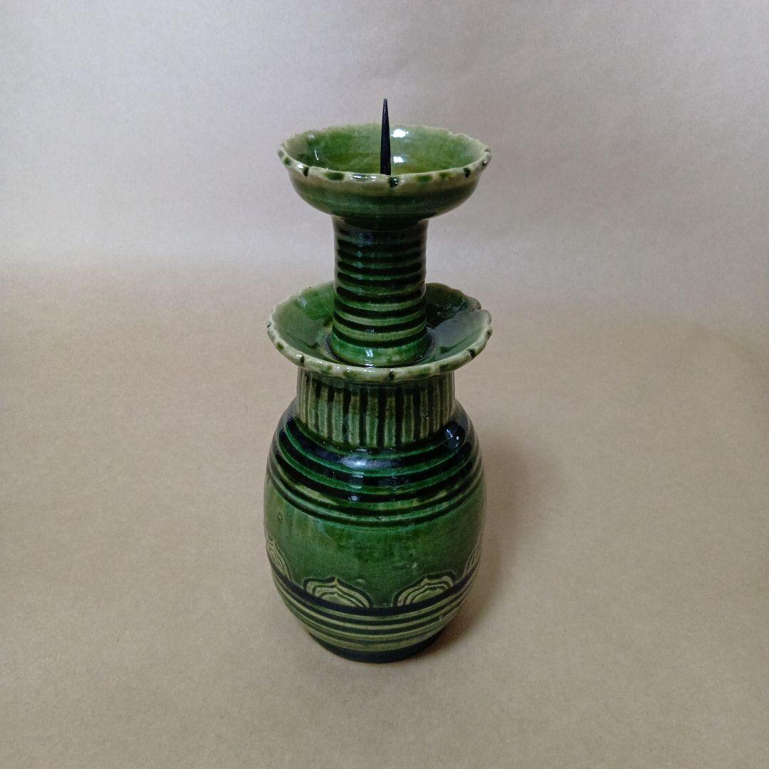 茶道具 織部燭台目立った傷や汚れなし WWW_IBETON_RU