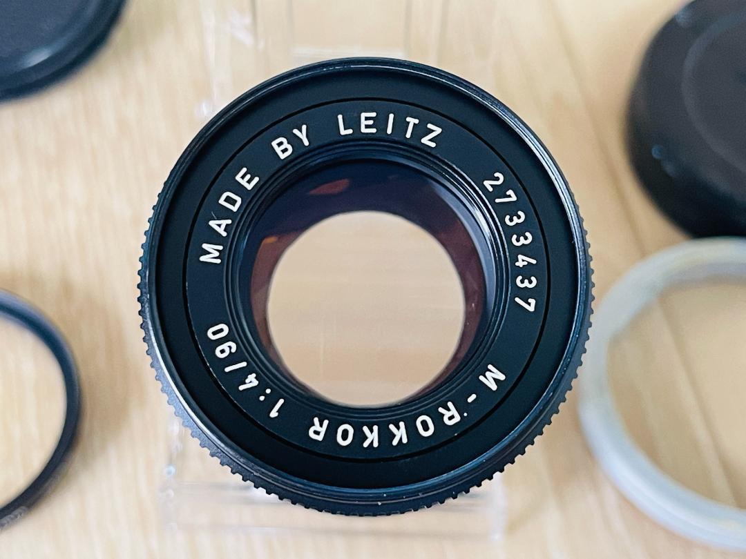 ライカ LEITZ M-ROKKOR 90mm f4 Germany