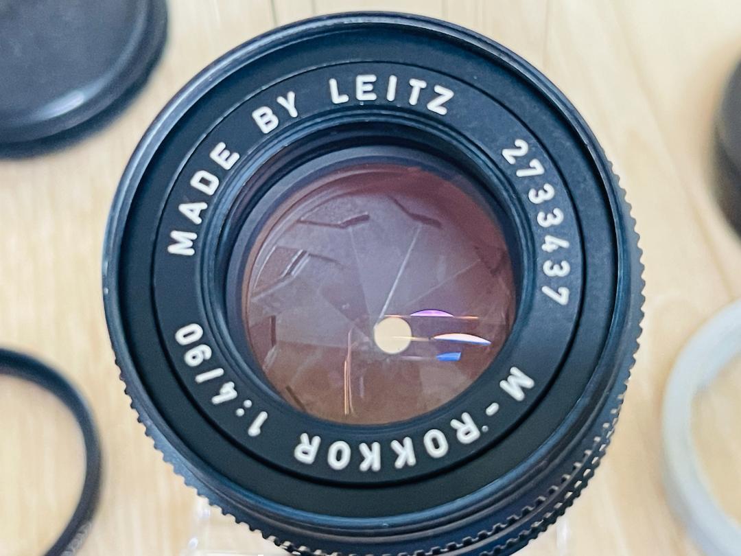 ライカ LEITZ M-ROKKOR 90mm f4 Germany