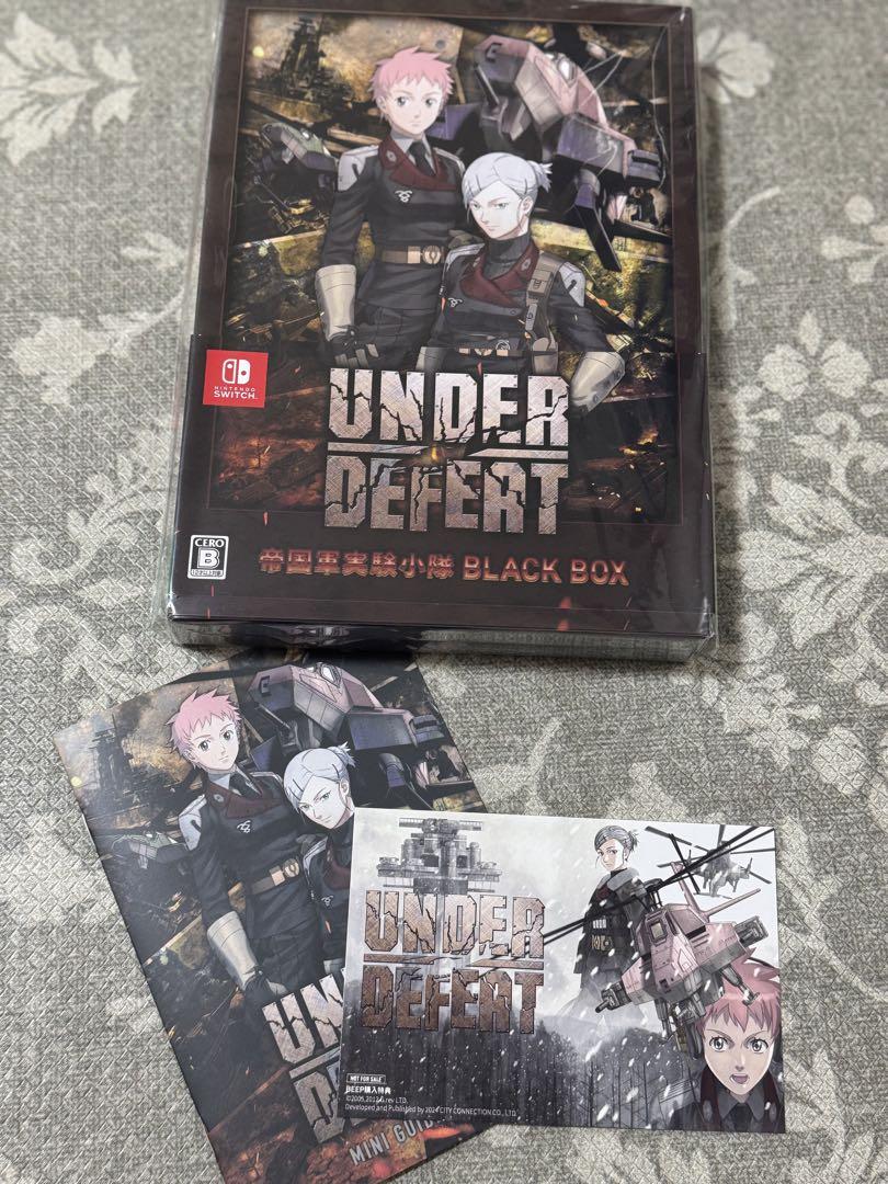 大幅値下げ！UNDER DEFEAT BLACK BOX UNDER DEFEAT BLACK BOX - Nintendo Switch激安