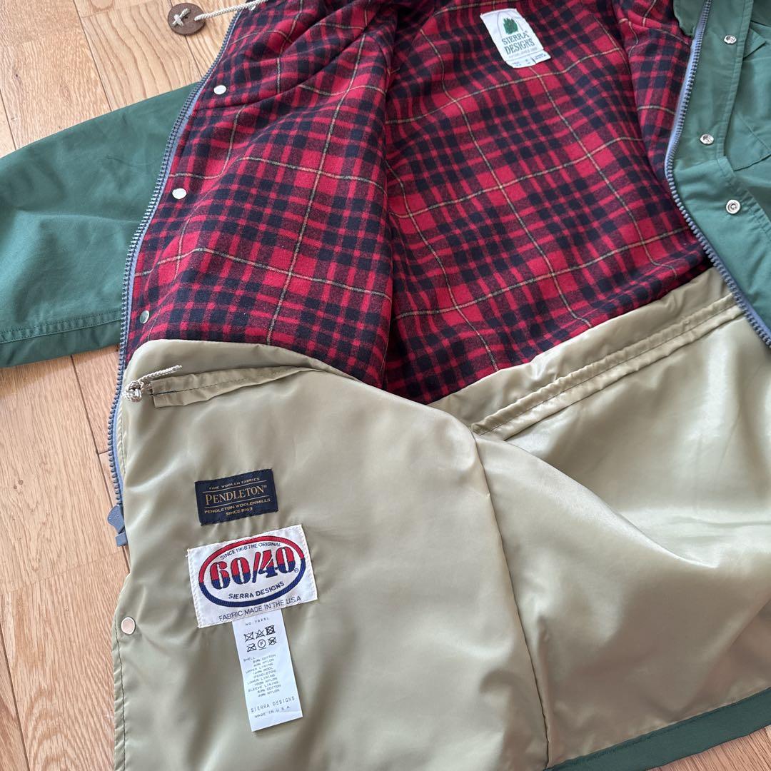 Sierra Designs × Pendleton マウンテンパーカー