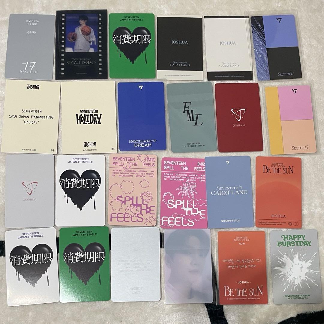 SEVENTEEN ジョシュア トレカ まとめ売り - メルカリ