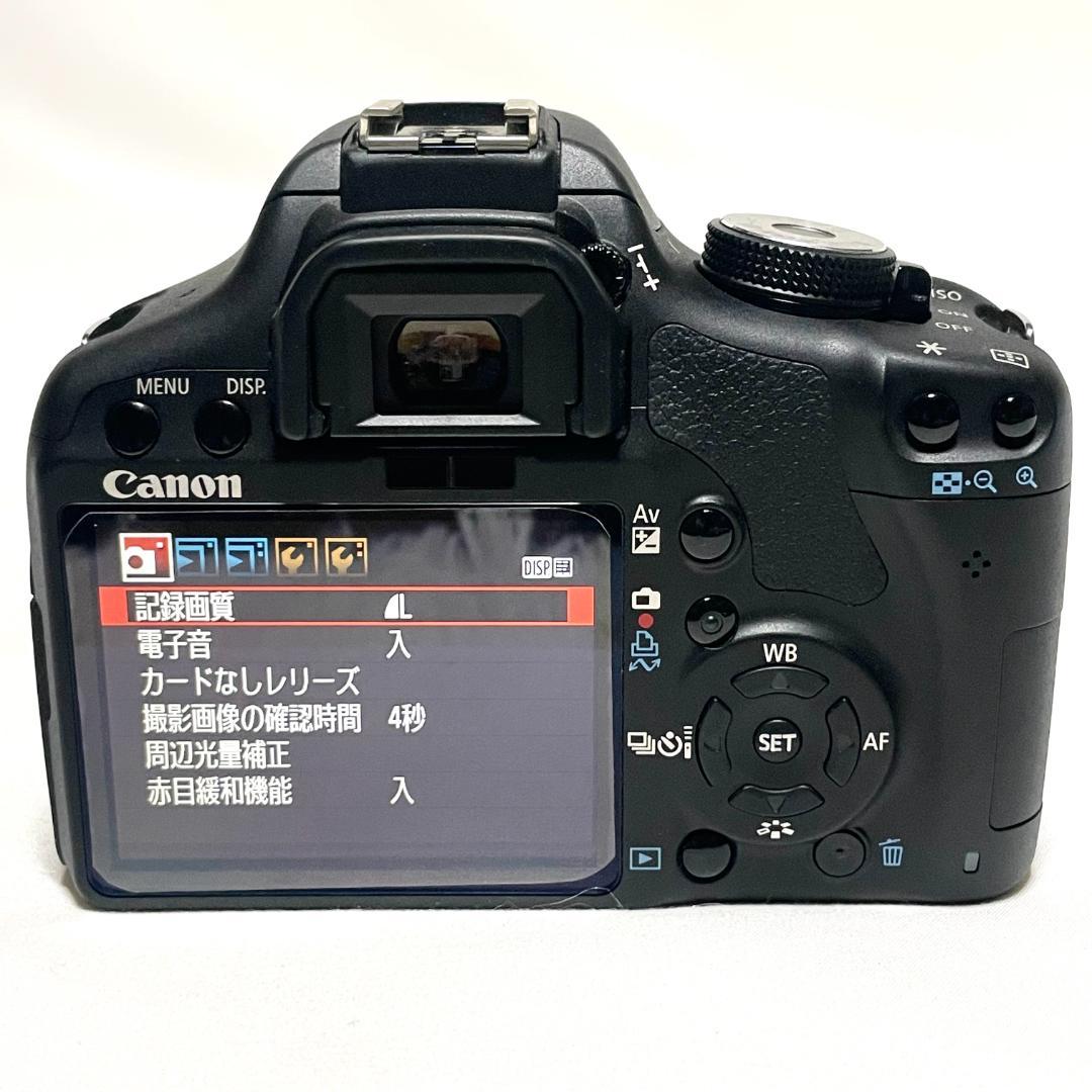 手ブレ補正❣️ Canon EOS Kiss X3 標準レンズセット 初心者