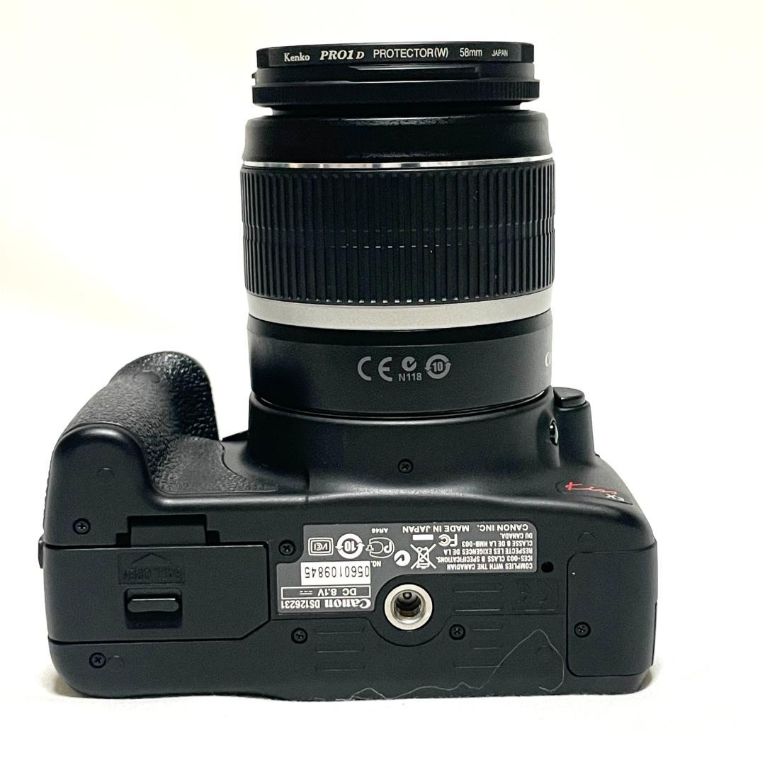 手ブレ補正❣️ Canon EOS Kiss X3 標準レンズセット 初心者