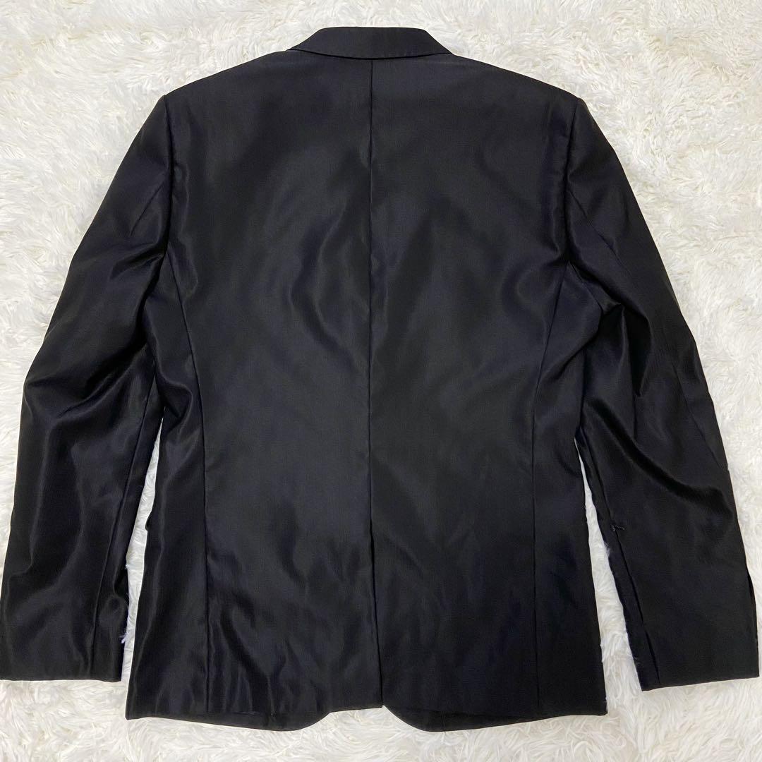 【未使用級】Lサイズ 光沢生地 スリーピース TAKAQ セットアップスーツ