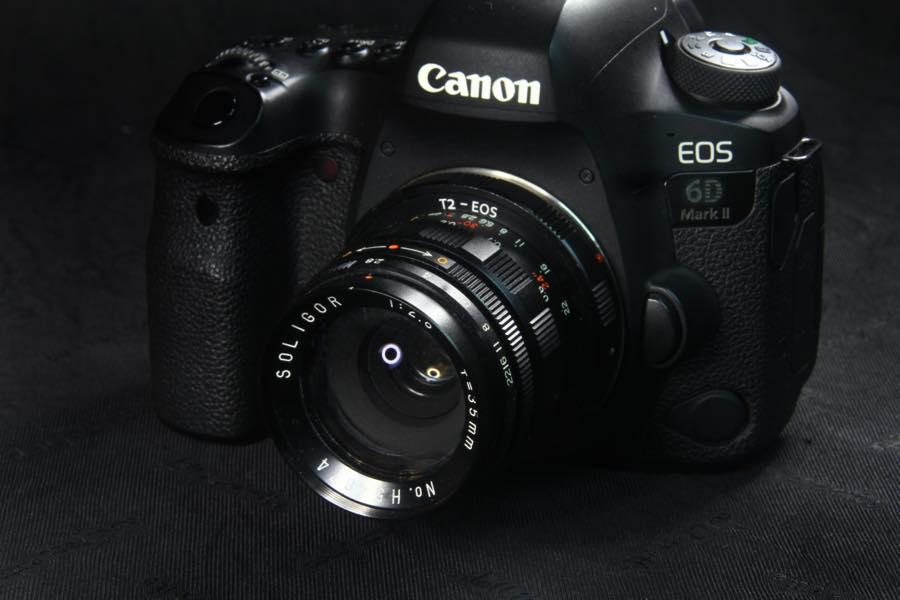 レトロフォーカス Soligor 35mm/f2.8 EOS