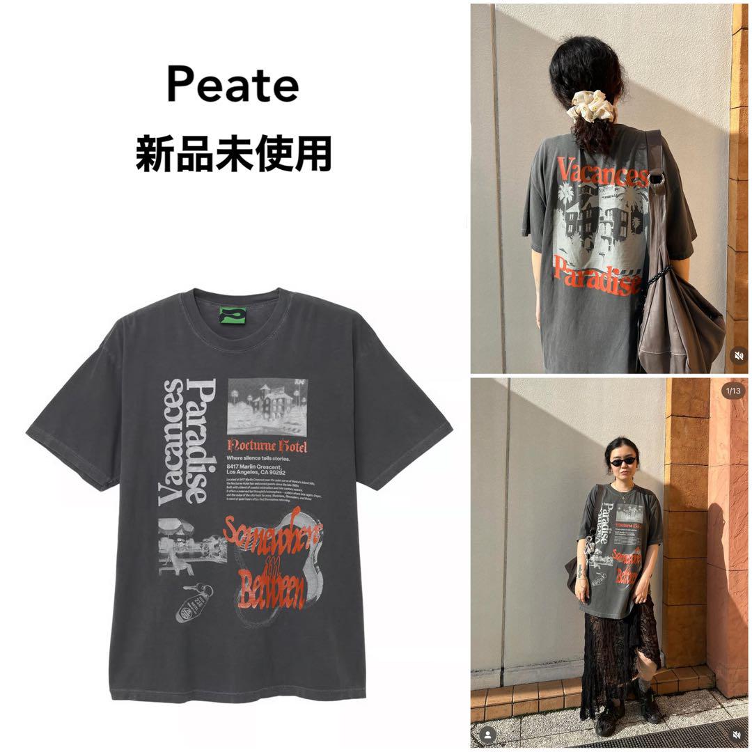 Peate Nocturne Hotel T-shirt 新品未使用【完売品】