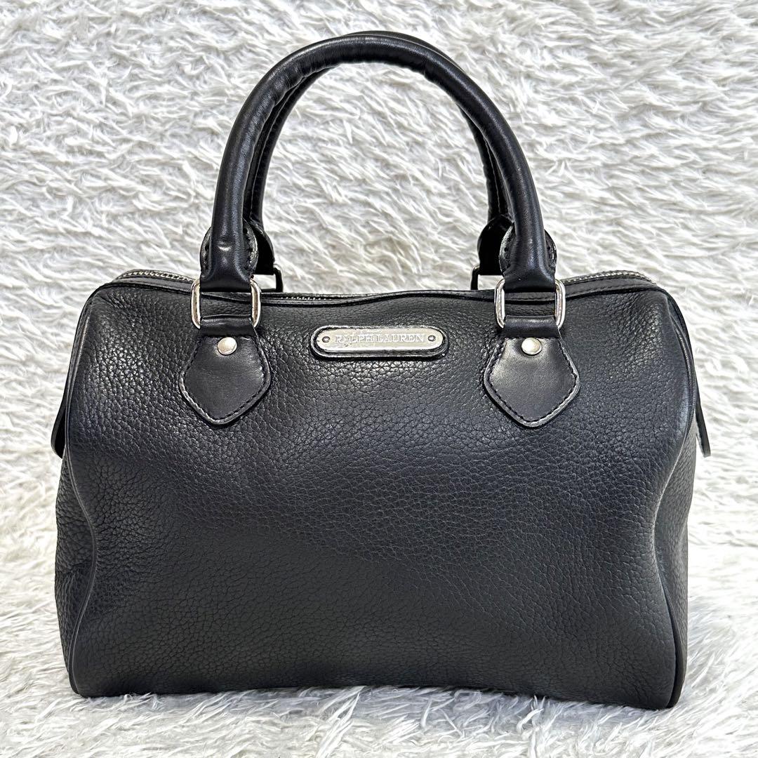 Ralph Lauren ラルフローレン ミニ ボストン バッグ 鍵付き 中古・古着通販】POLO RALPH LAUREN (ポロ・ラルフローレン