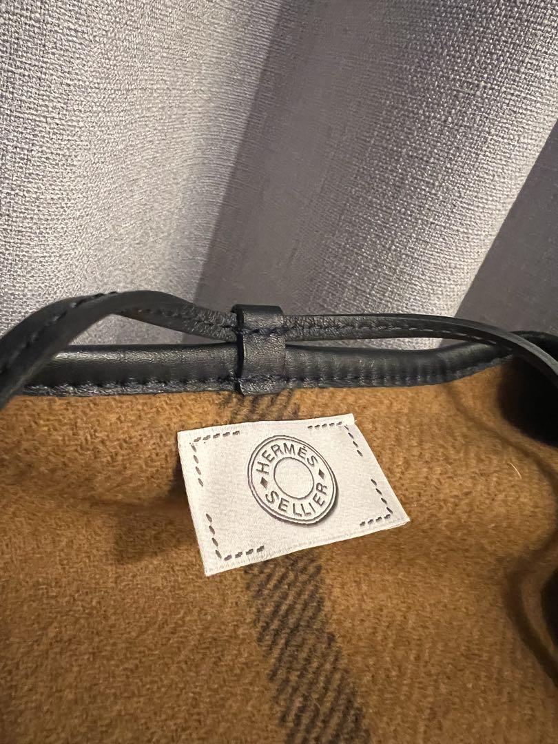 HERMES エルメス ポンチョ ストール コート