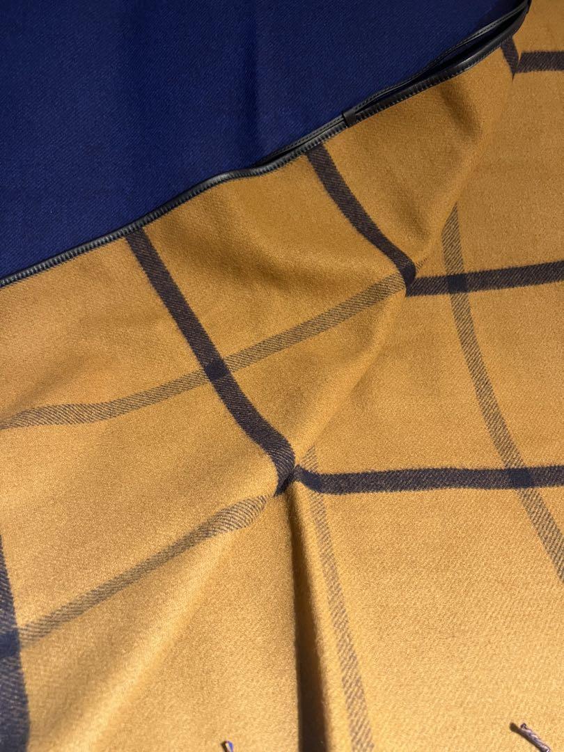 HERMES エルメス ポンチョ ストール コート