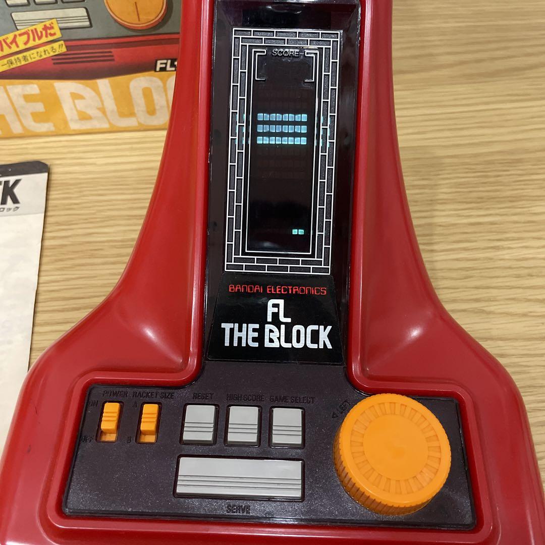 レア　バンダイ FL THE BLOCK ポータブルゲーム レアバンダイ FL THE BLOCK ポータブルゲーム