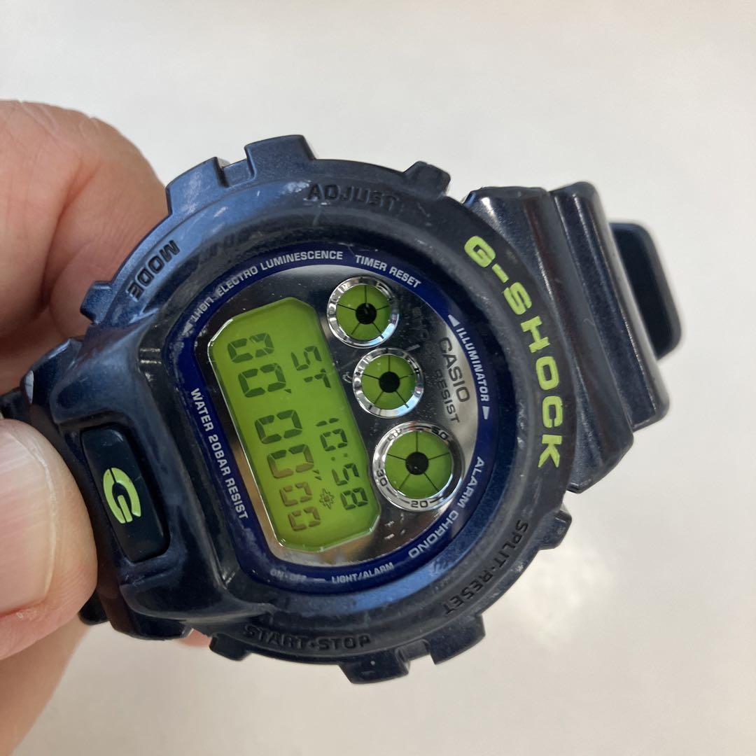 G-SHOCK DW-6900SB 腕時計　電池新品◎ バックライト◎