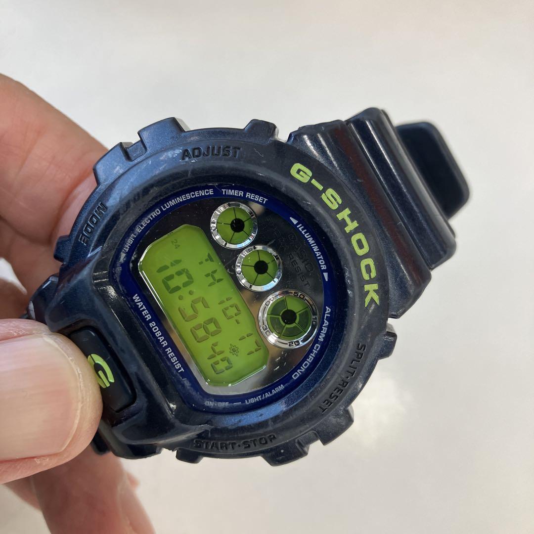 G-SHOCK DW-6900SB 腕時計　電池新品◎ バックライト◎