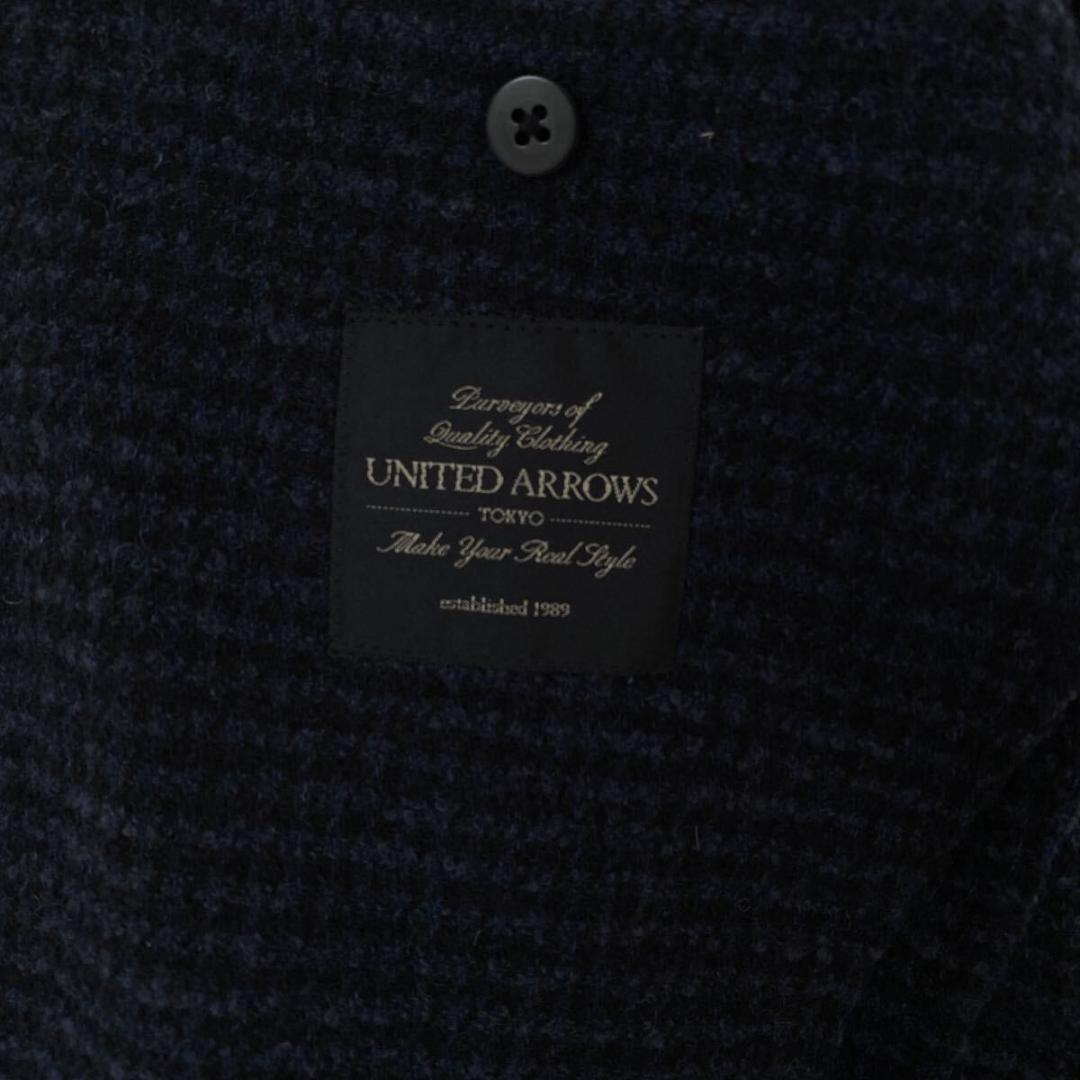 チェック ネイビー