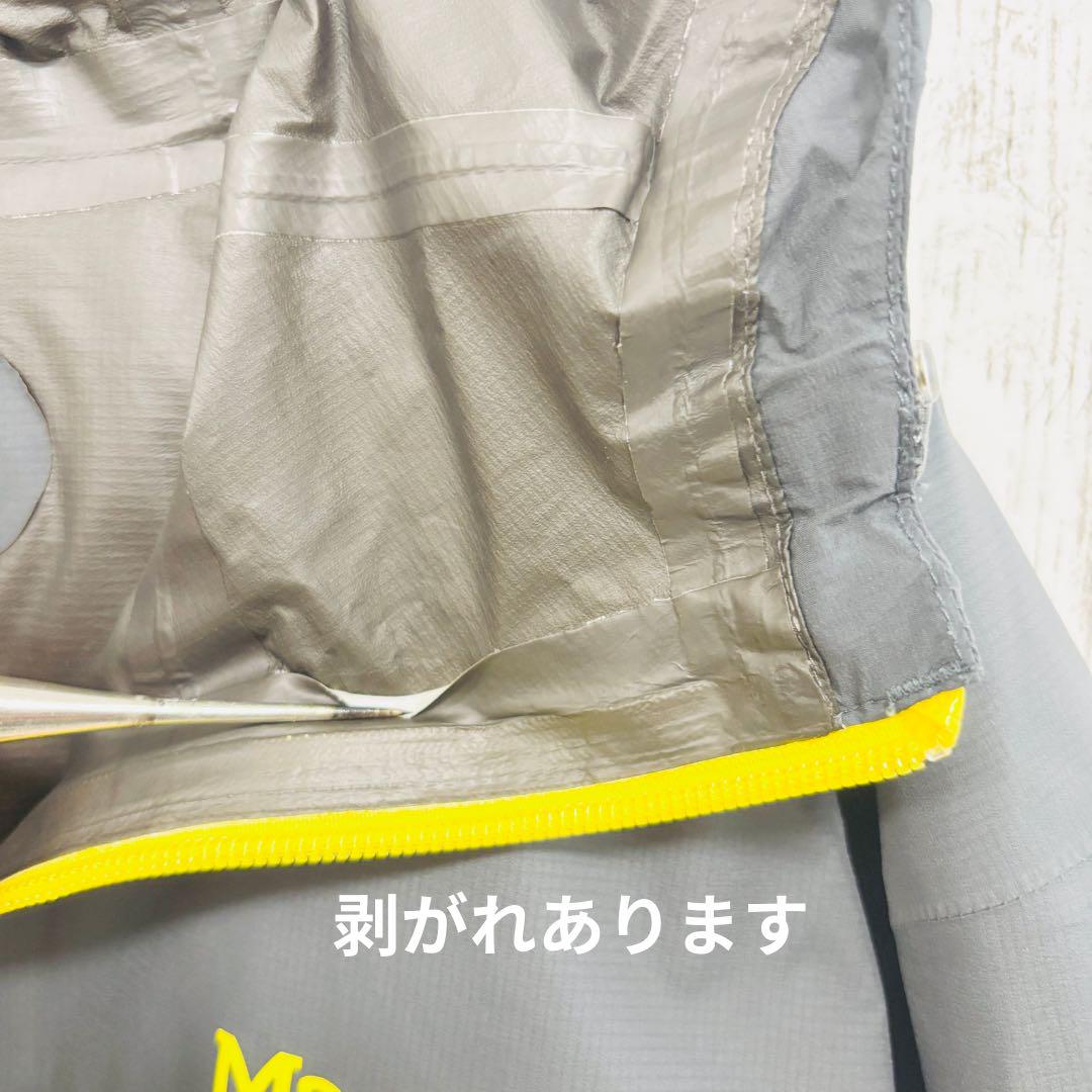 訳あり　マーモット　マウンテンパーカー　ゴアテックス　登山　撥水　グレー　Ｓ