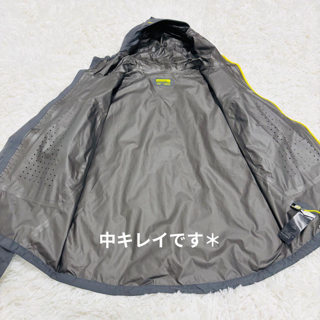 訳あり　マーモット　マウンテンパーカー　ゴアテックス　登山　撥水　グレー　Ｓ