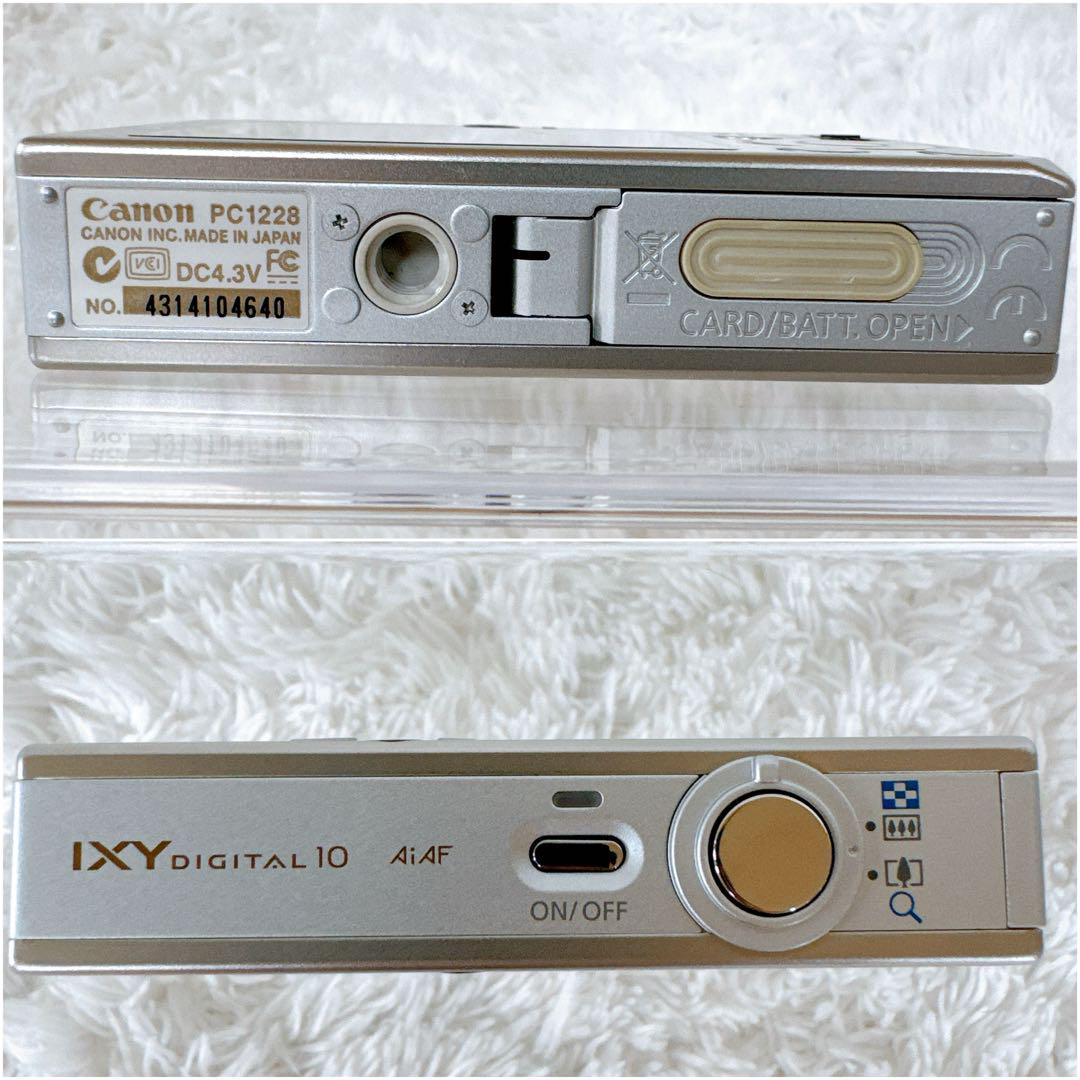 【美品】Canon IXY DIGITAL10 PC1228 コンデジ デジカメ