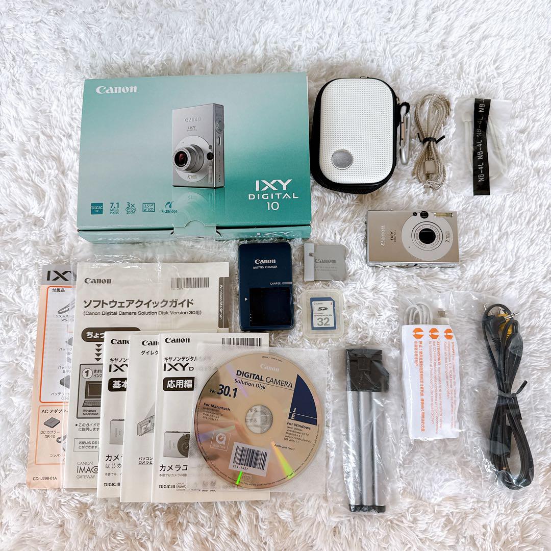 【美品】Canon IXY DIGITAL10 PC1228 コンデジ デジカメ
