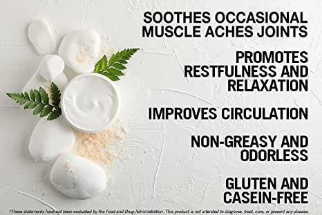 Kirkman – Epsom Salt Cream – 4oz Cream