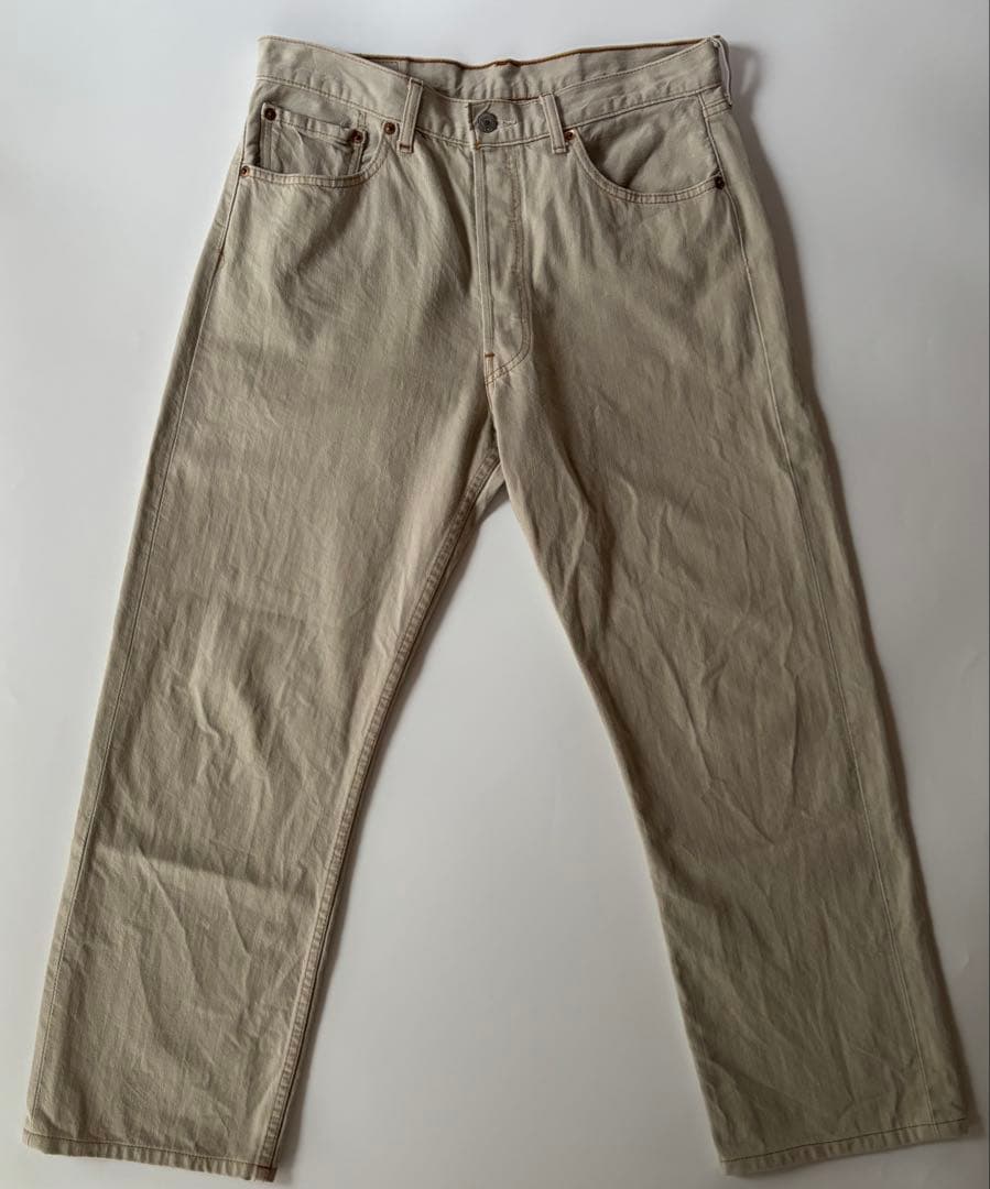 Levi s 00s 501 デニムパンツ W34 ベージュXL LL Levi s