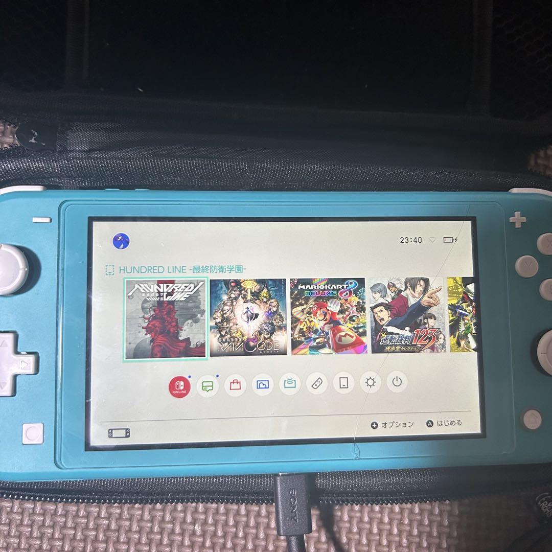 Nintendo Switch lite 本体・ケースのみ　充電器・箱無し