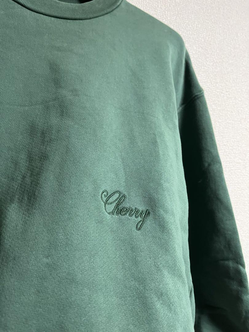 CHERRY LOS ANGELES ロゴ刺繍クルーネックスウェット