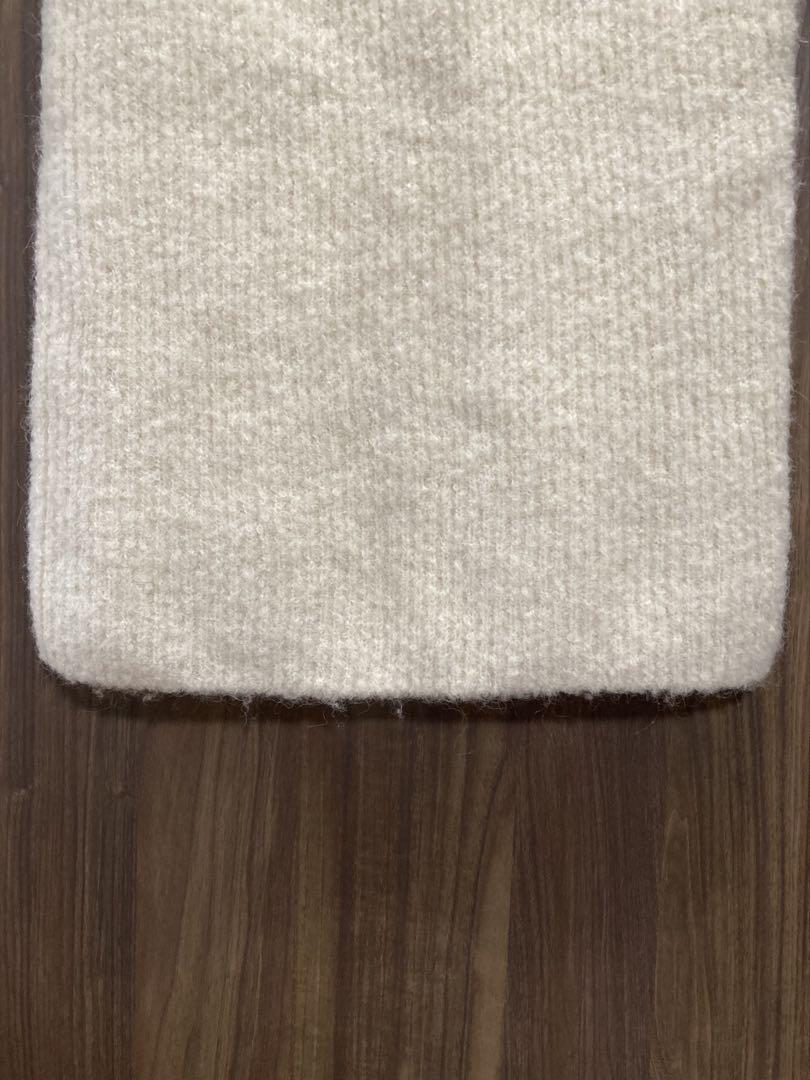THE SHISHIKUI Alpaca knit dress White - メルカリ