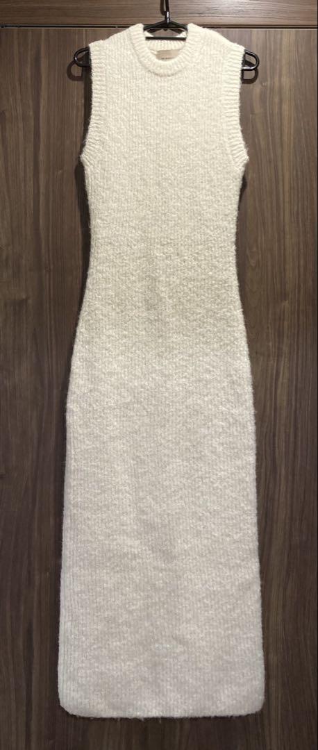 おすすめ SHISHIKUI THE Alpaca メルカリ - White dress knit ワンピース