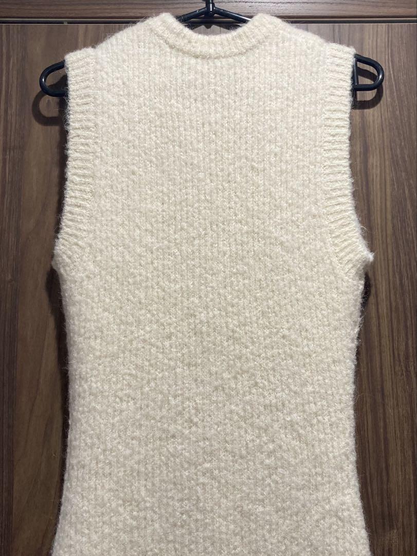 ワンピース THE SHISHIKUI Alpaca knit dress White THE SHISHIKUI Alpaca knit dress White - メルカリ