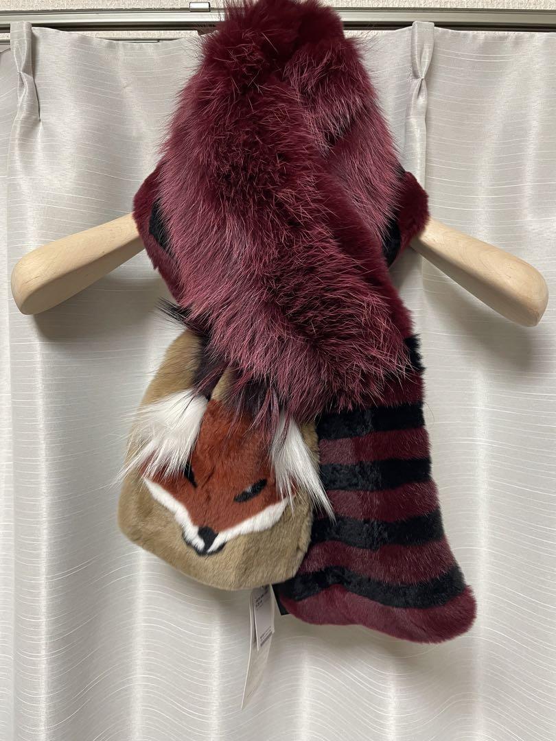 【新品未使用！箱・タグ・ショッパー付き！】ETRO ファーティペット 新品未使用！箱・タグ・ショッパー付き！】ETRO ファーティペット