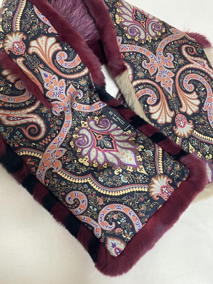 新品未使用！箱・タグ・ショッパー付き！】ETRO ファーティペット