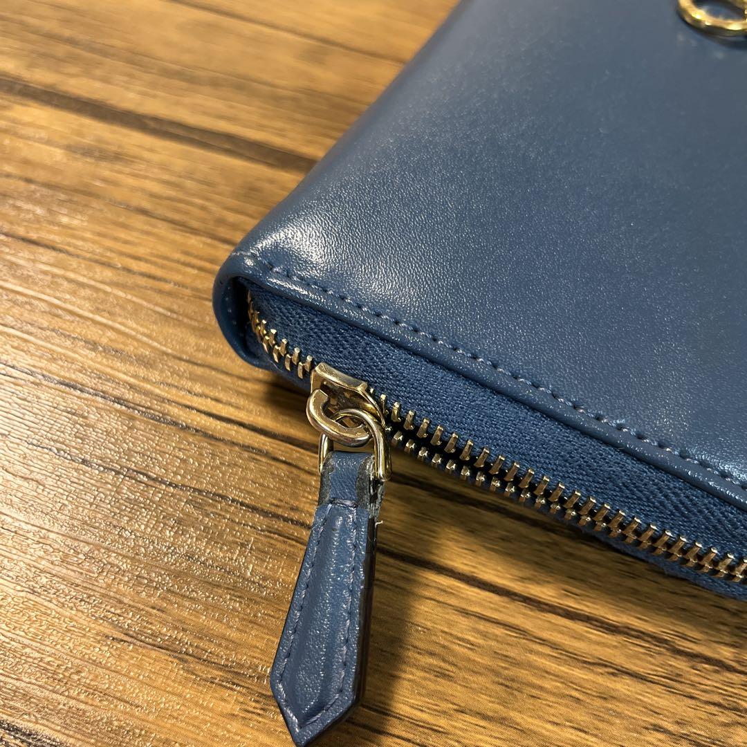 FENDI 長財布 ネイビーブルー - 小物最 安値
