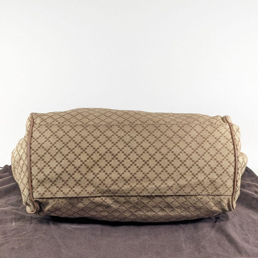 グッチ　ディアマンテ　トートバッグ　ショルダーバッグ　2way　キャンバス　A4