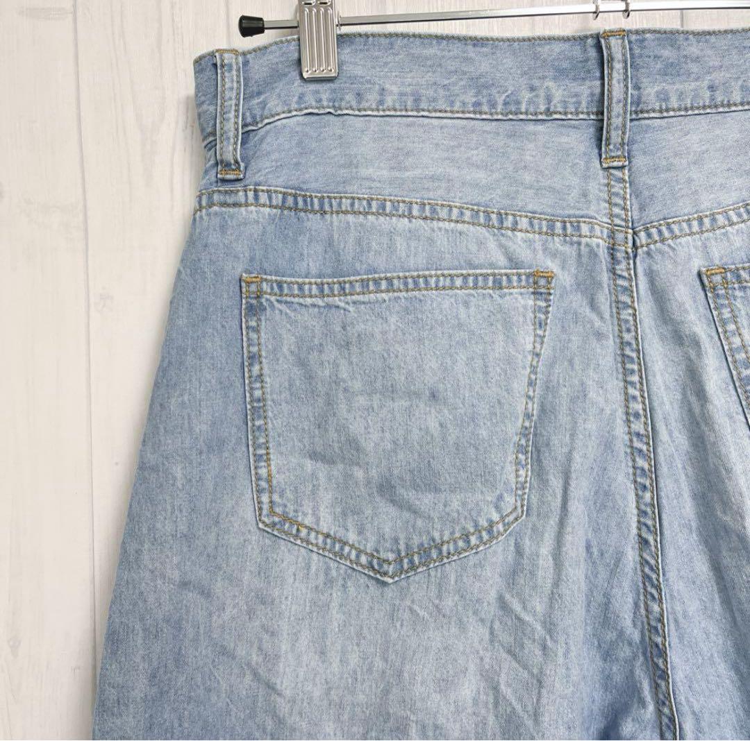 【ルーニィ】 テーパードパンツ 麻混 ハイライズ 薄手 柔らか 褪色カラー ルーニィ】 テーパードパンツ 麻混 ハイライズ 薄手 柔らか 褪色