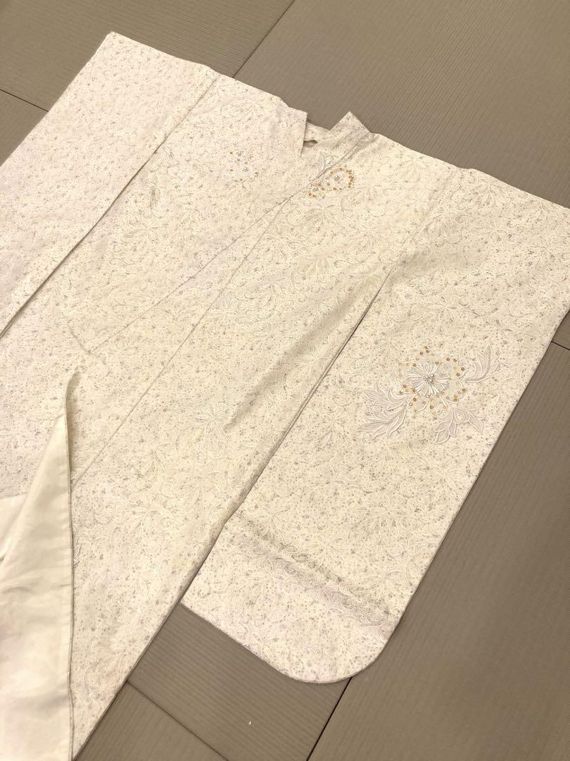 花嫁　スパンコール&ラメ洋風白無垢　美品