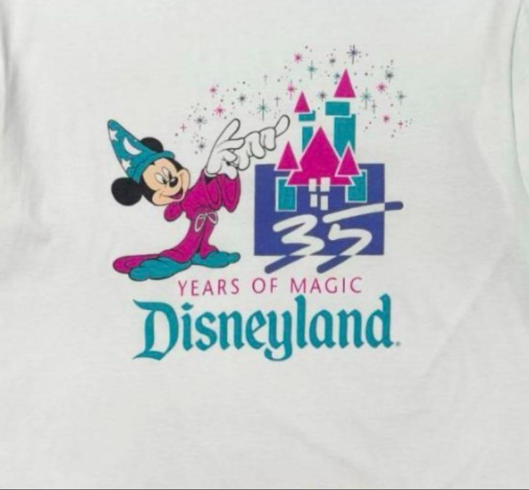 ディズニーランド35周年記念のTシャツ 80s〜90s USA製 - メルカリ