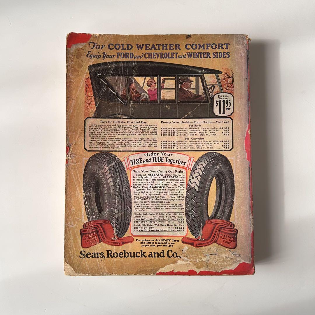 【アンティーク】シアーズ・ローバック カタログ 1912年 復刻版（英） Sears,Roebuck＆Co. 1908 （シアーズ・ローバック