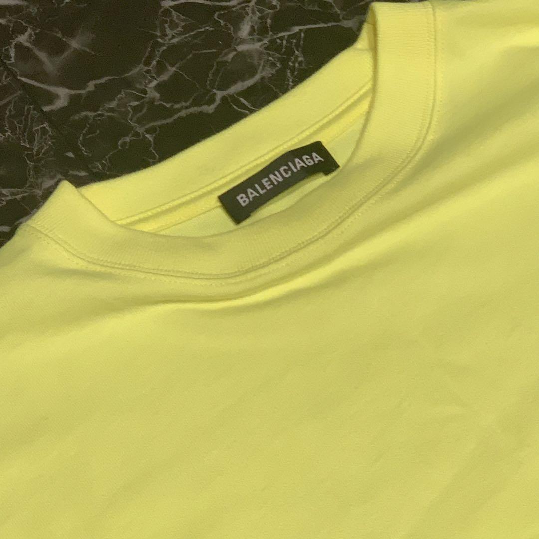 ☆バレンシアガ☆ロゴTシャツ☆ネオンカラー☆