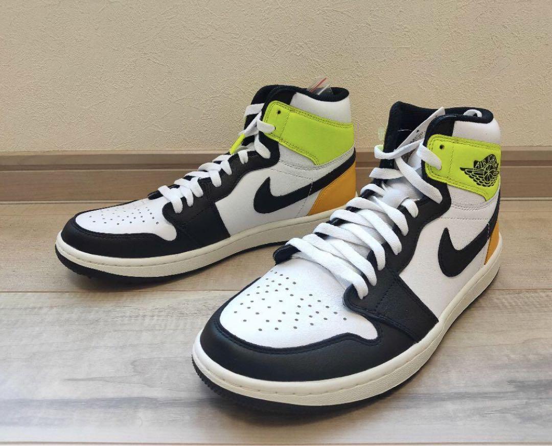 美品　ナイキ　ジョーダン　ゴルフシューズ　ハイカット　28cm エア ジョーダン 1 ナイキ エアジョーダン ハイ ゴルフ NIKE AIR